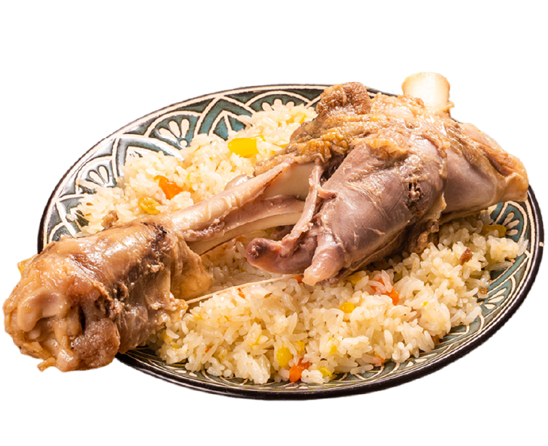 精选羔羊腿手抓饭